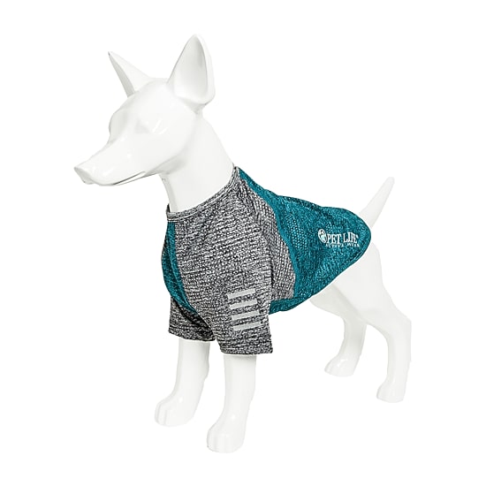 Pet Life ® Active 'Hybreed' 4-Way Stretch Two-Toned Performance Dog T-Shirt