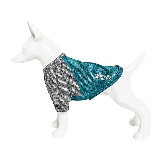 Pet Life ® Active 'Hybreed' 4-Way Stretch Two-Toned Performance Dog T-Shirt