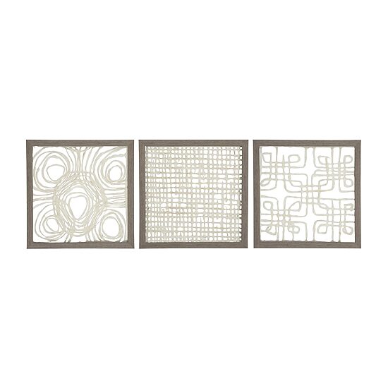 Signature Design by Ashley® Odella 3-pc. Wall Sculpture