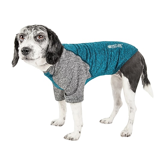 Pet Life ® Active 'Hybreed' 4-Way Stretch Two-Toned Performance Dog T-Shirt