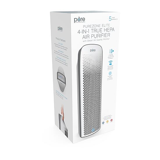Pure Enrichment Purezone Elite 4-In-1 True Hepa Air Purifier