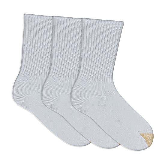 Gold Toe Ultra Tec Womens 3 Pair Crew Socks