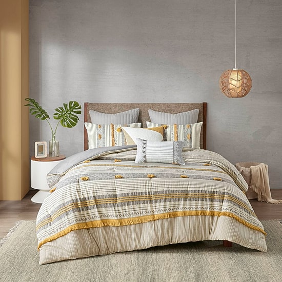 INK+IVY Cody 3 Piece Cotton Comforter Set
