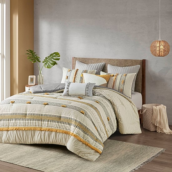 INK+IVY Cody 3 Piece Cotton Comforter Set