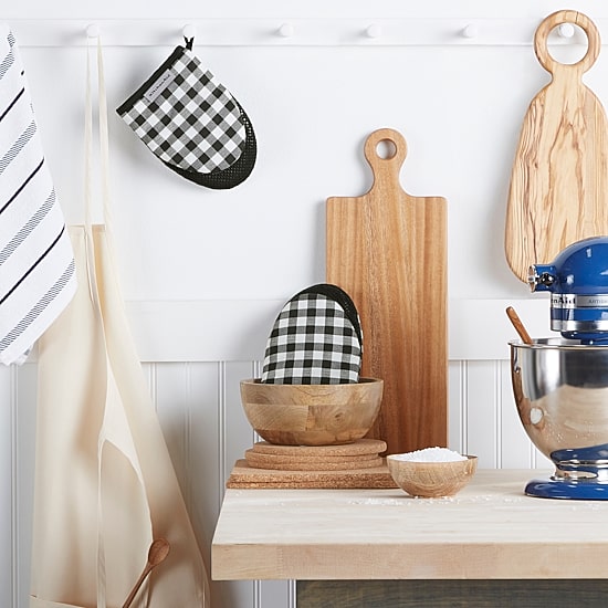 KitchenAid Gingham Mini 2-pc. Oven Mitt Set