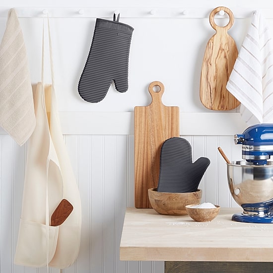 KitchenAid Ribbed Silicone 2-pc. Oven Mitt Set
