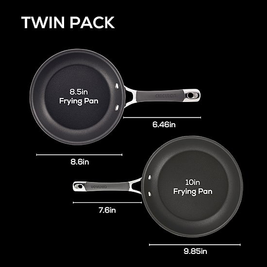 Circulon Radiance Hard Anodize 2-pc. Frying Pan Set