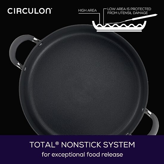 Circulon Radiance Hard Anodized 10-qt. Wide Stockpot