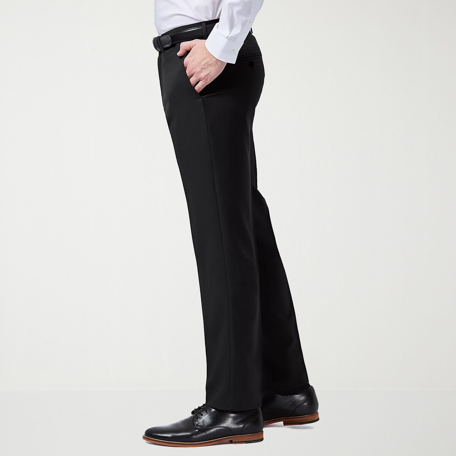 Haggar Premium Comfort Mens Slim Fit Dress Flat Front Pant