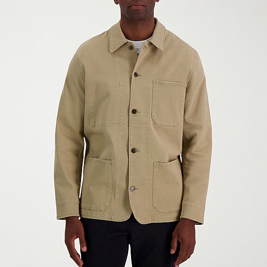 Haggar® Mens Stretch Heavy Twill Chore Coat