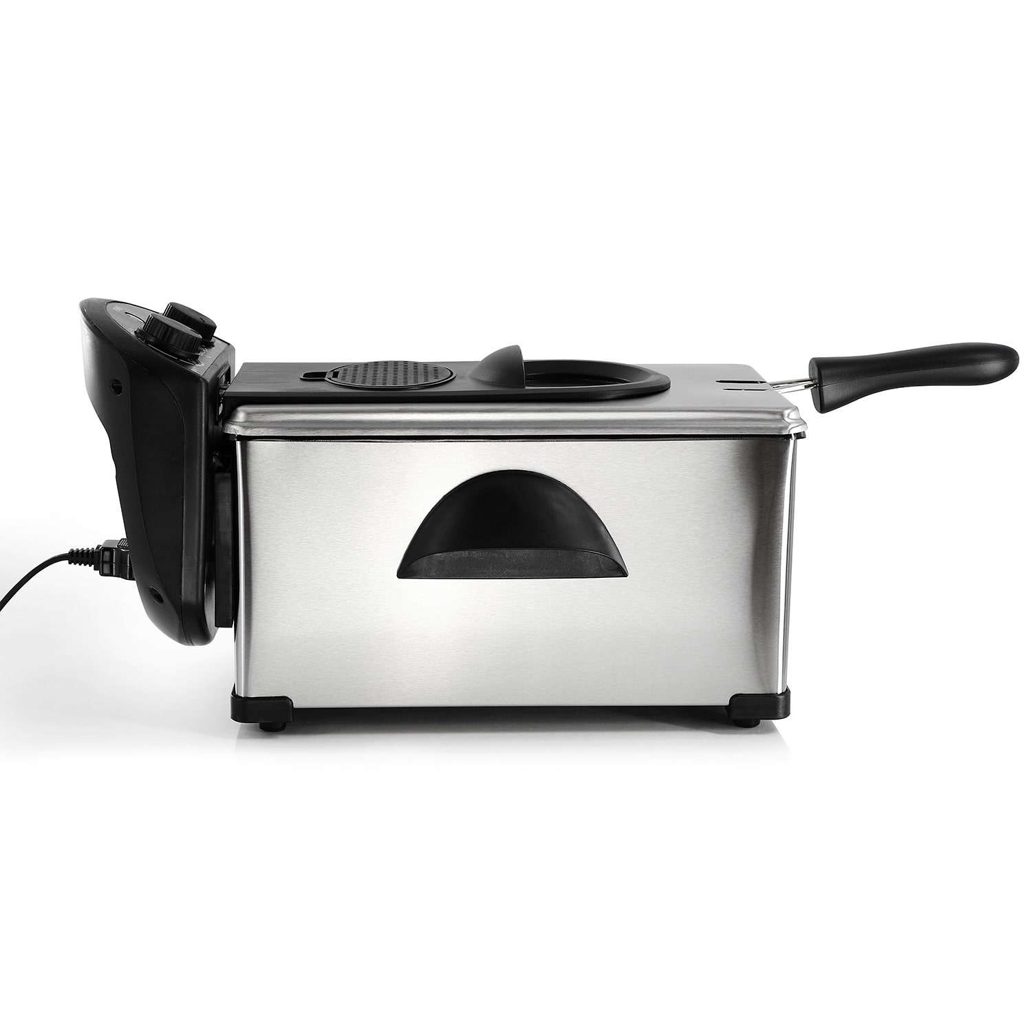 MegaChef Stainless Steel Electric 3 Qt Deep Fryer