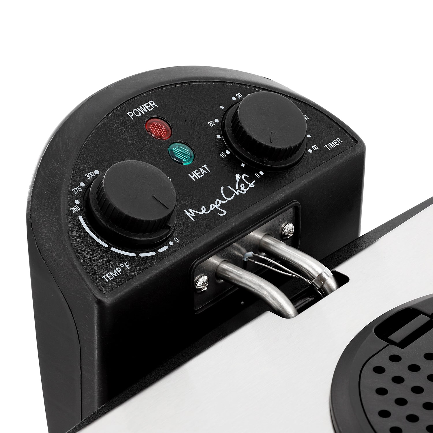 MegaChef Stainless Steel Electric 3 Qt Deep Fryer