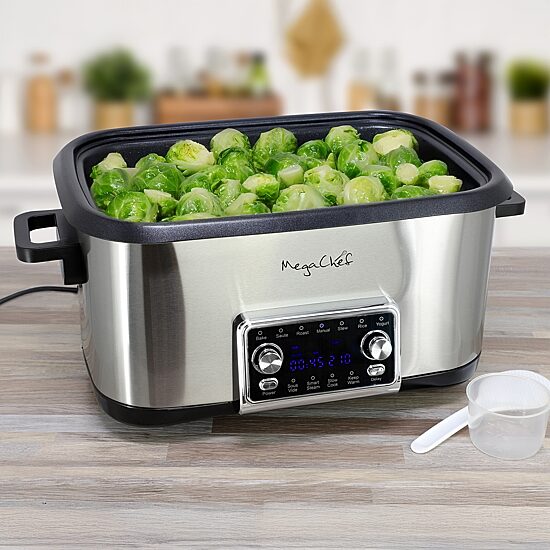 MegaChef 12-In-1 Deluxe Multi 8 Qt Slow Cooker