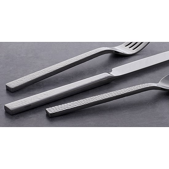 Oneida Chefs Table Hammered 45-pc. Flatware Set