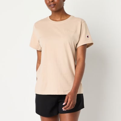Champion Womens Crew Neck Short Sleeve Active T-Shirt