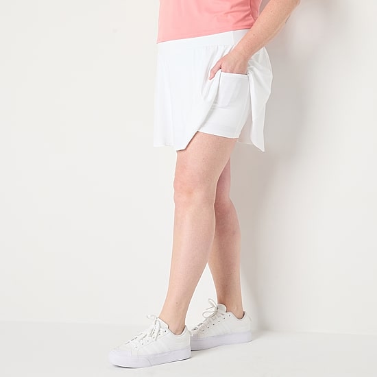 Xersion Everultra-Lite Womens Quick Dry Plus Flounce Skort