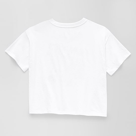 Thereabouts Little & Big Kid Girls Crew Neck Short Sleeve Boxy Fit Graphic T-Shirt