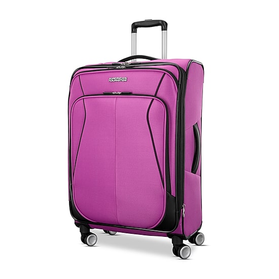 American Tourister 4 Kix 3.0 24 Inch Softside Expandable Checked Spinner Luggage