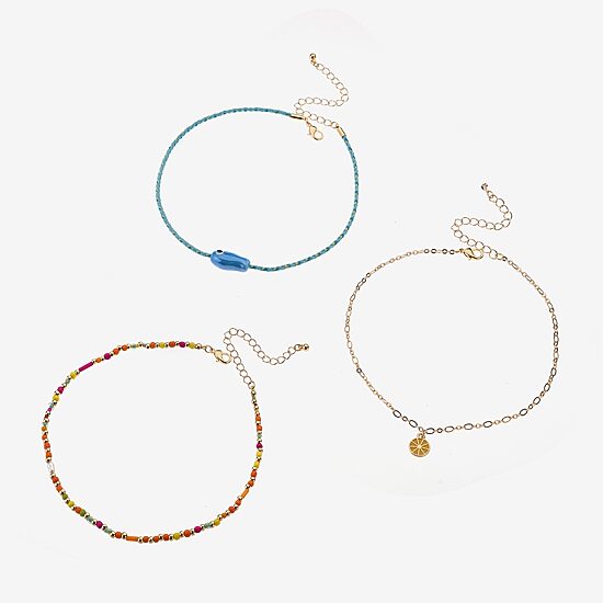 Arizona Womens 3-pc. Necklace Set