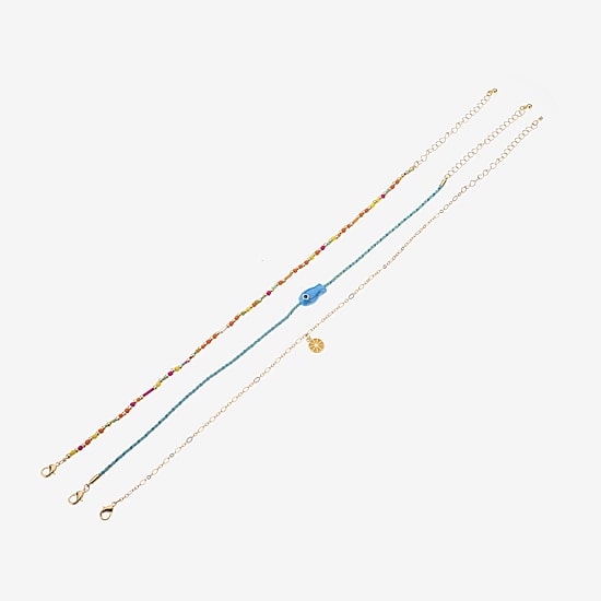 Arizona Womens 3-pc. Necklace Set