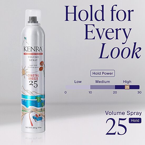 Kenra Volume Spray 25 Coastal Breeze 5o% Hair Spray 10 oz.