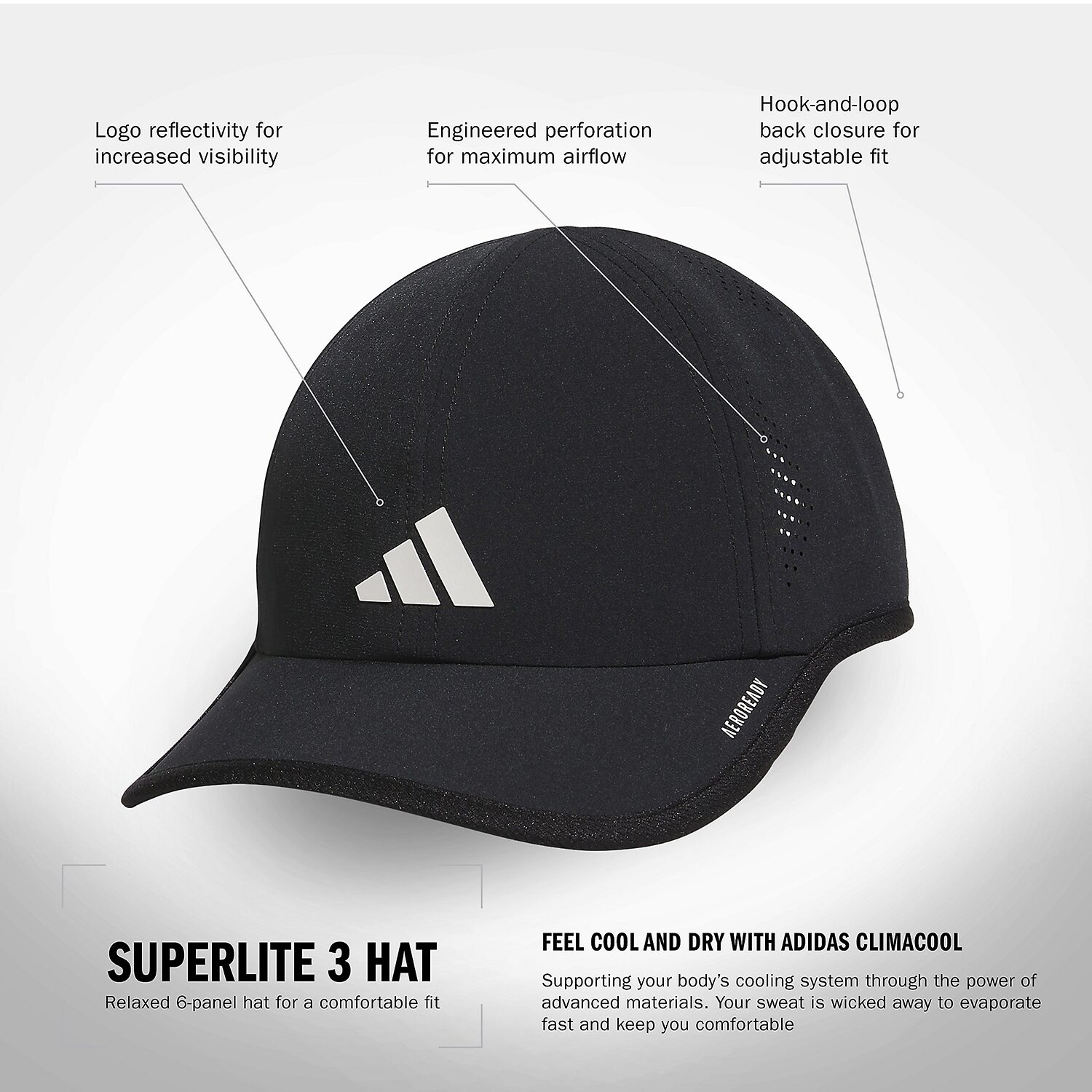 adidas Superlite Womens Moisture Wicking Beanie