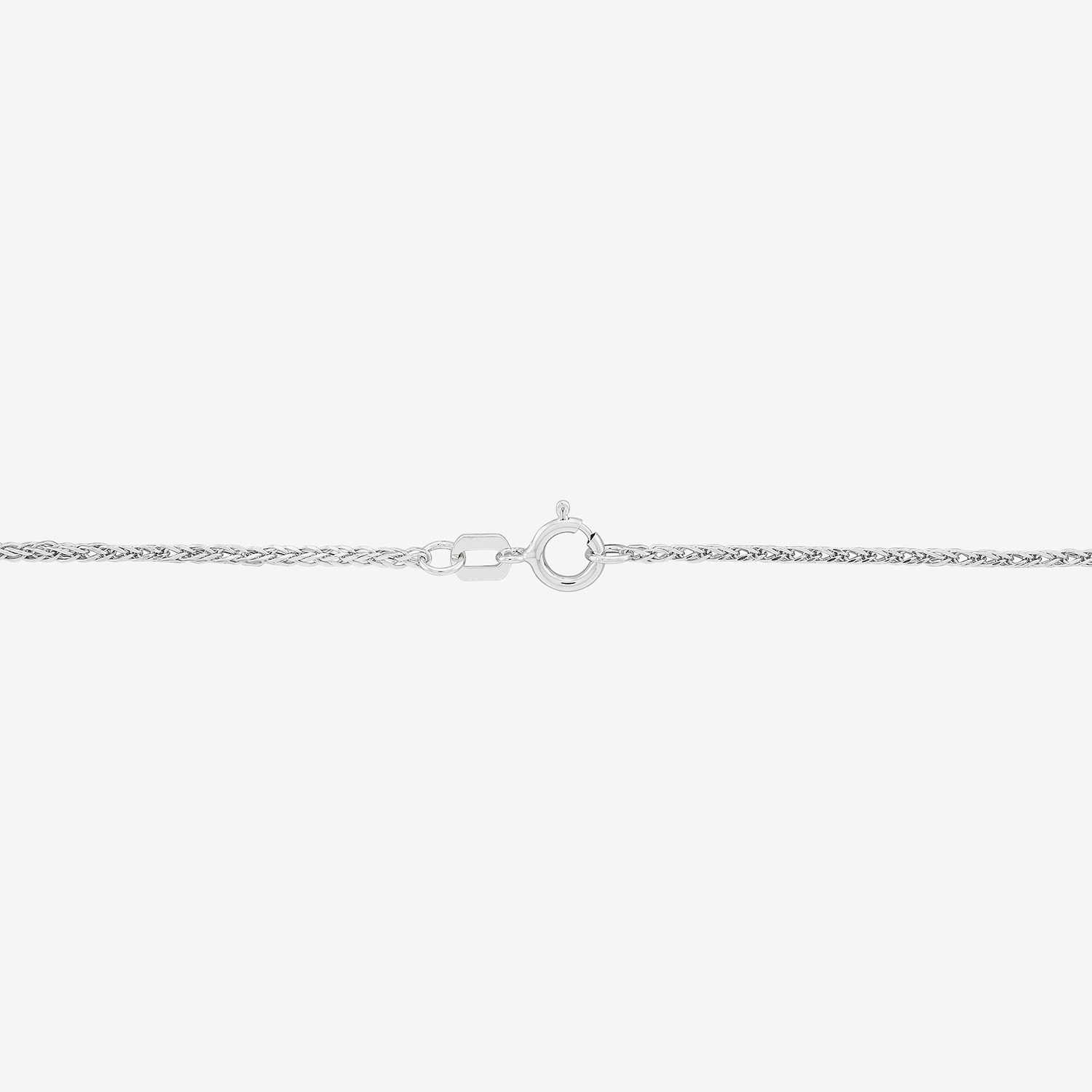 Womens 10K Gold Inch Wheat Chain Necklace