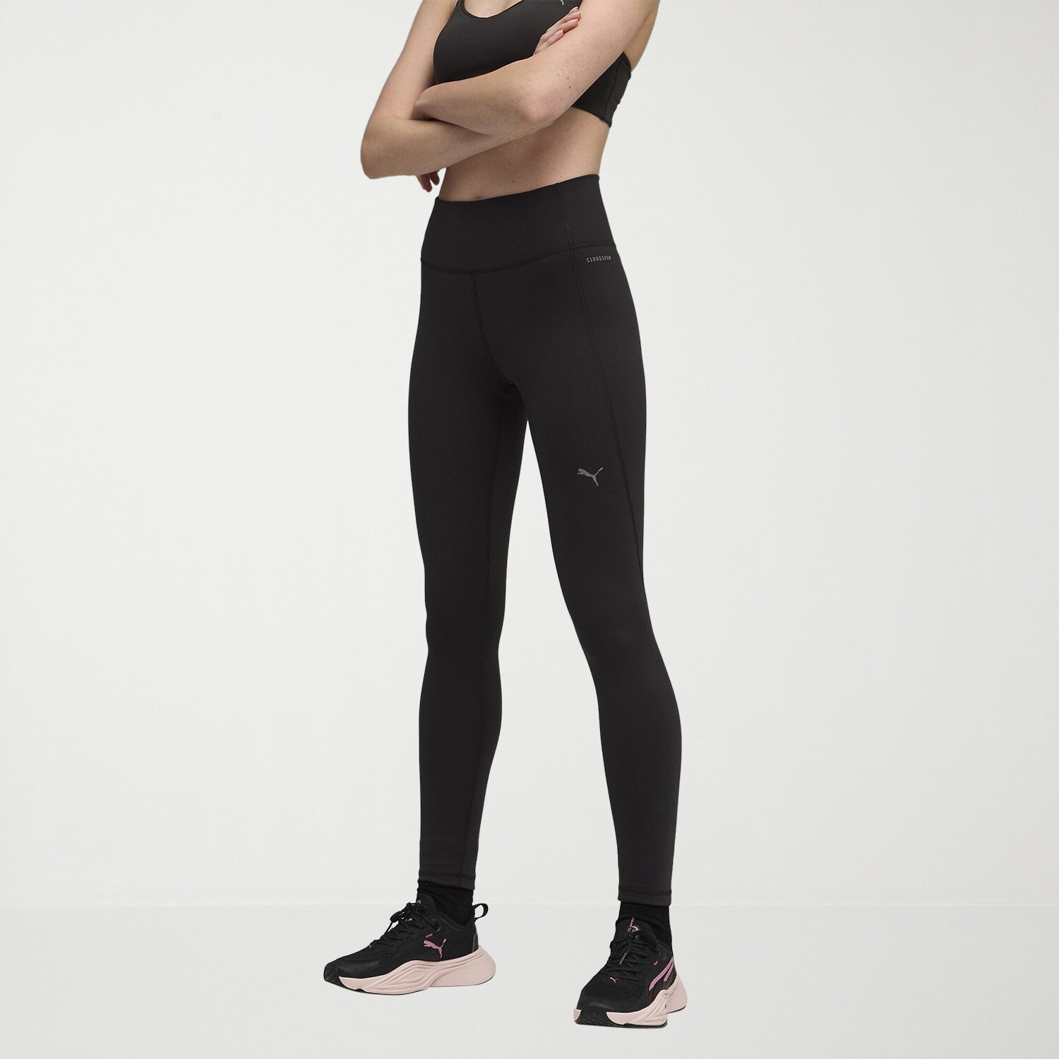 PUMA Womens High Rise Active Skinny Full Length Leggings
