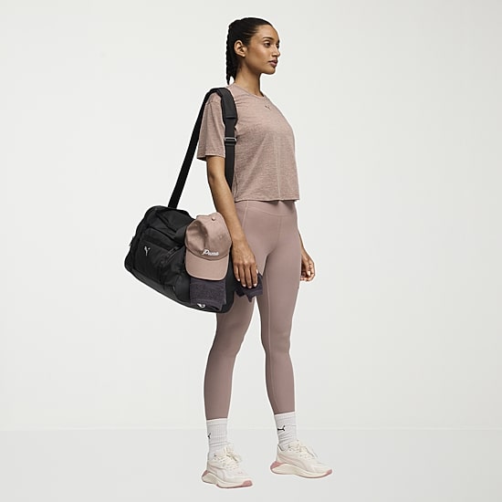PUMA Womens Crew Neck Short Sleeve Active T-Shirt