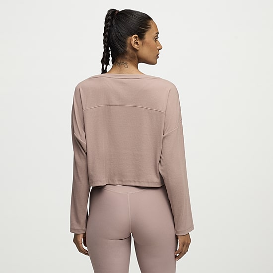 PUMA Womens Crew Neck Long Sleeve Active T-Shirt