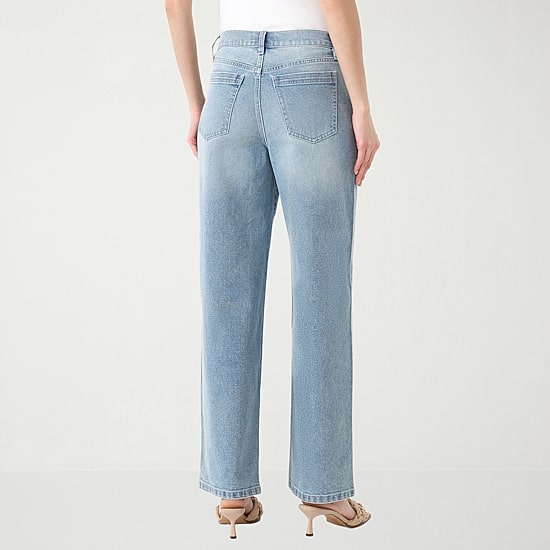 RM Rebecca Minkoff Womens Wide Leg Mid Rise Cropped Pant