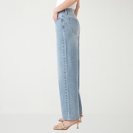 RM Rebecca Minkoff Womens Wide Leg Mid Rise Cropped Pant