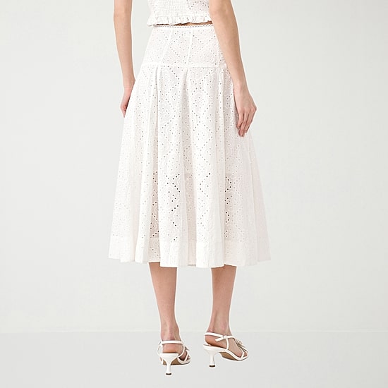 RM Rebecca Minkoff Womens High Rise A-Line Skirt