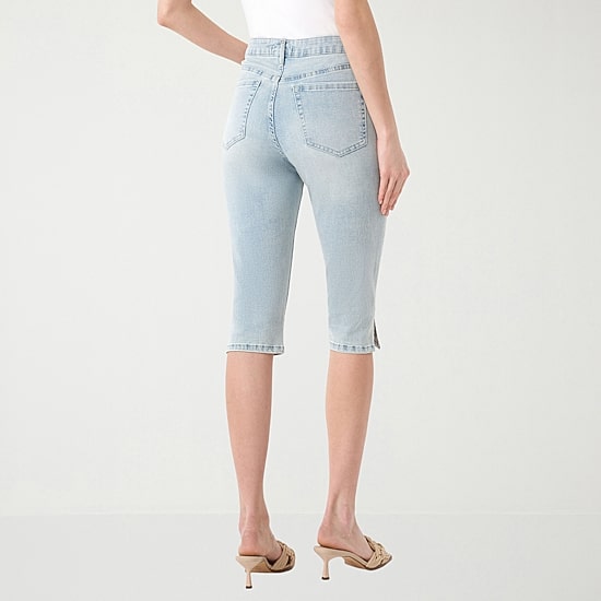 RM Rebecca Minkoff Womens Skinny Mid Rise Capri Pant