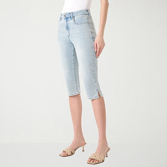 RM Rebecca Minkoff Womens Skinny Mid Rise Capri Pant