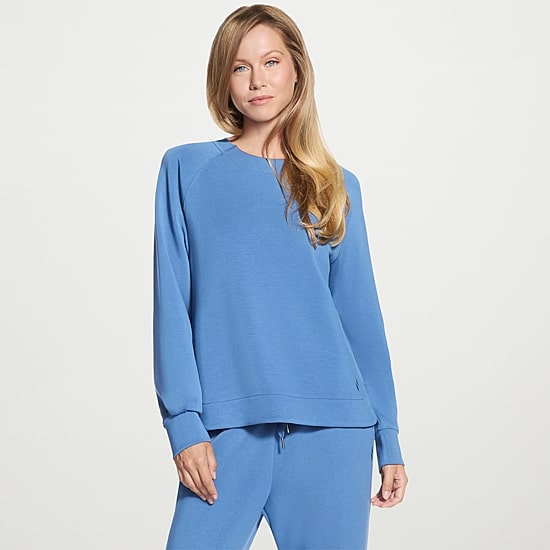 Skechers Womens Cozy Luxe Crewneck Sweatshirt