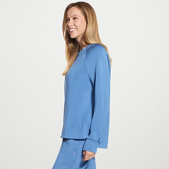 Skechers Womens Cozy Luxe Crewneck Sweatshirt