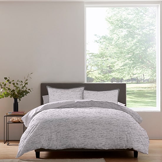 Martex Theo Heathered Reversible Comforter Set