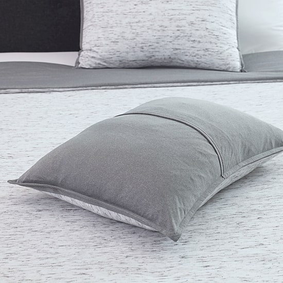 Martex Theo Heathered Reversible Comforter Set