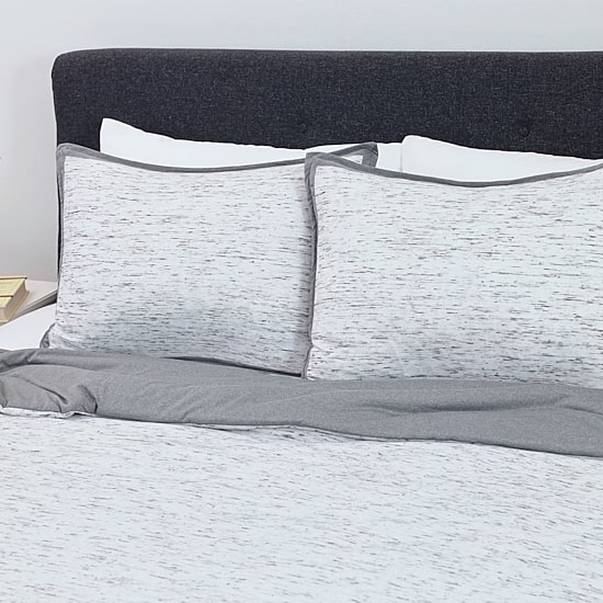 Martex Theo Heathered Reversible Comforter Set