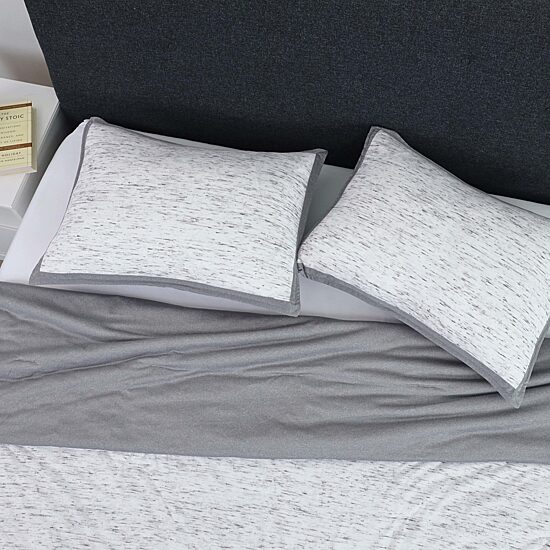 Martex Theo Heathered Reversible Comforter Set