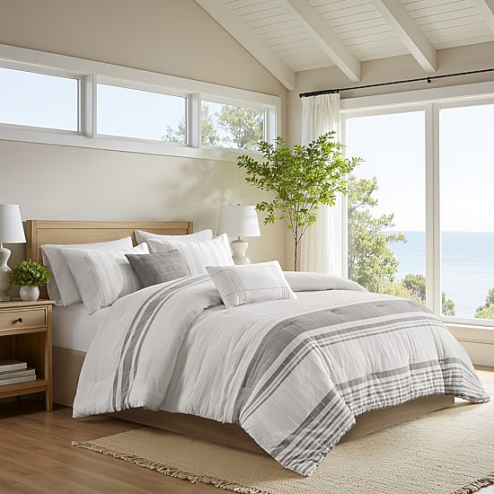 Harbor House Morgan Cotton 6-pc. Midweight Comforter Set