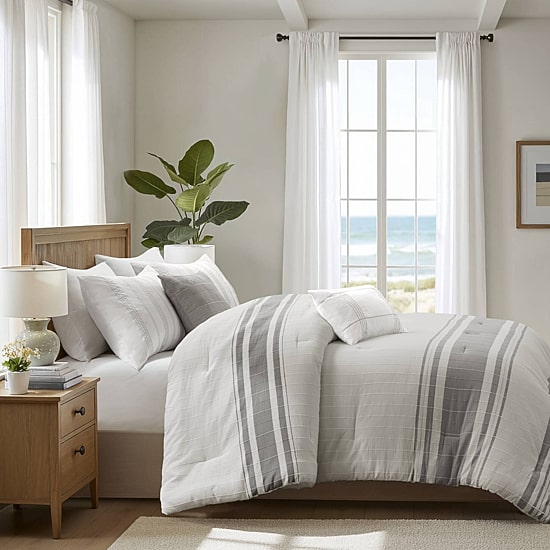 Harbor House Morgan Cotton 6-pc. Midweight Comforter Set