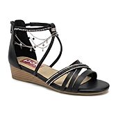Pop Womens Darelia Wedge Sandals