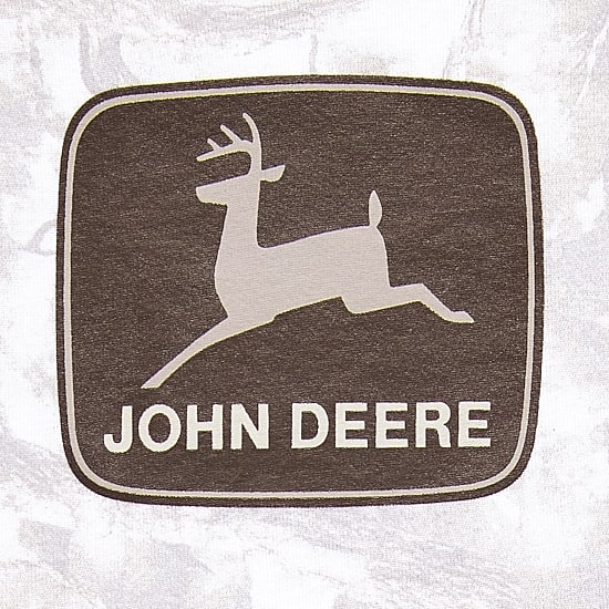 Jerry Leigh John Deer Baby Tee Womens Juniors Crew Neck Short Sleeve Regular Fit Graphic T-Shirt