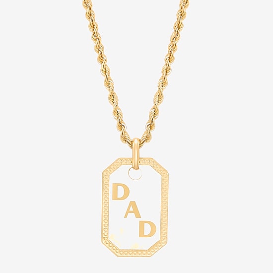 Made in Italy Mens 10K Gold Pendant