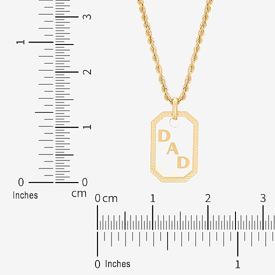 Made in Italy Mens 10K Gold Pendant