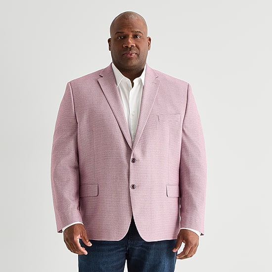 Shaquille O'Neal XLG™ Mens Big and Tall Regular Fit Sport Coat