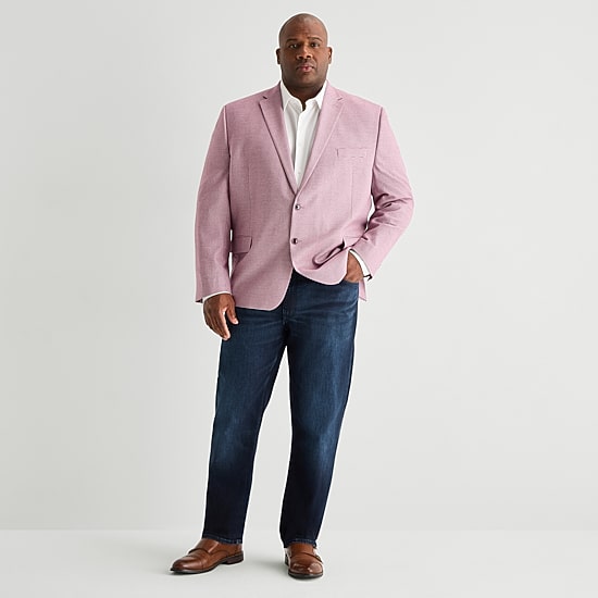 Shaquille O'Neal XLG™ Mens Big and Tall Regular Fit Sport Coat