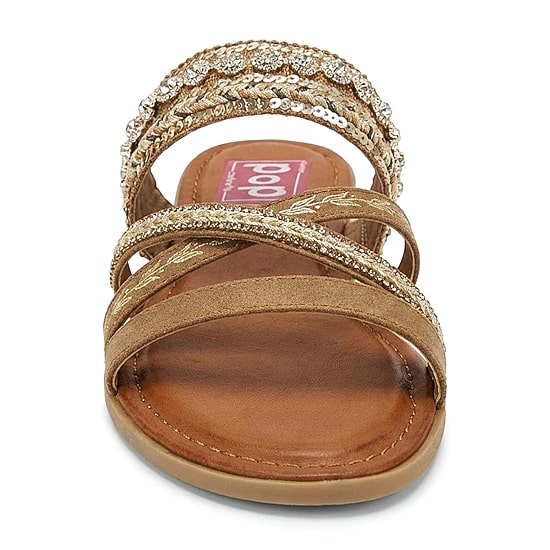 Pop Womens Jivanta Wedge Sandals